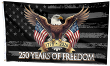 Load image into Gallery viewer, USA 250th Anniversary Bald Eagle Freedom Flag
