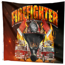 Load image into Gallery viewer, Firefighter Pride Flag