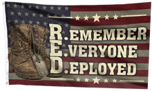 Load image into Gallery viewer, Remember Everyone Deployed USA Flag