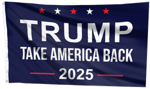 Trump Take America Back 2025 Flag