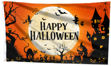 Load image into Gallery viewer, Happy Halloween Flag