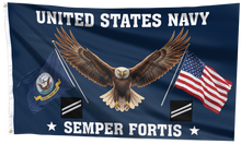 Load image into Gallery viewer, US Navy Eagle Semper Fortis - Seaman Apprentice Flag