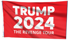 Load image into Gallery viewer, Trump 2024 The Revenge Tour Flag