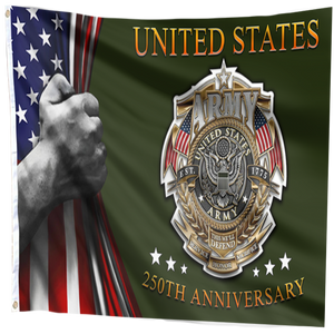 250th Anniversary US Army Flag