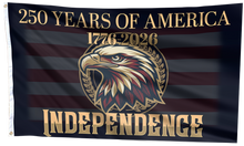 Load image into Gallery viewer, 250 Years Of America Independence Flag