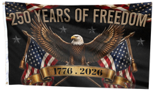 Load image into Gallery viewer, Freedom Since 1776 Eagle Flag