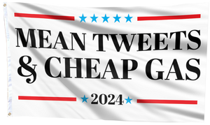 Mean Tweets and Cheap Gas Flag