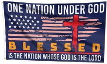 Load image into Gallery viewer, Blessed is the Nation Flag