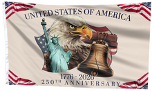 Load image into Gallery viewer, Eagle of Independence - 250th Anniversary Flag