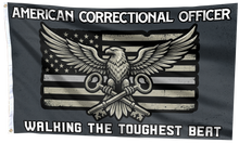 Load image into Gallery viewer, American Correctional Officer Flag