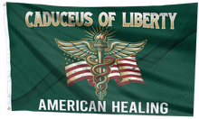 Load image into Gallery viewer, Caduceus of Liberty Flag