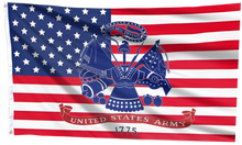 Load image into Gallery viewer, U.S. Army Emblem 1775 American Flag