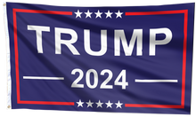 Load image into Gallery viewer, Trump 2024 Blue Flag