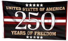 Load image into Gallery viewer, United States of America - 250 Years of Freedom Flag