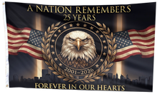 Load image into Gallery viewer, A Nation Remembers 25 Years Flag