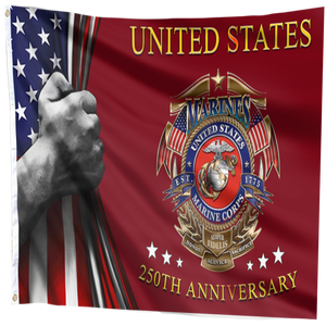 250th Anniversary US Marine Corps Flag