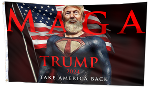 MAGA Super Trump 2024 Flag