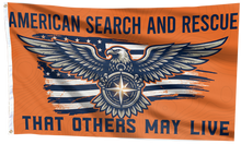 Load image into Gallery viewer, American Search and Rescue Flag