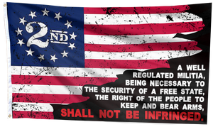 To Keep and Bear Arms - 2nd Amendment Flag