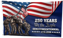 Load image into Gallery viewer, American Valor – 250th Anniversary Freedom Flag