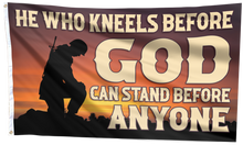 Load image into Gallery viewer, He Who Kneels Before God Flag