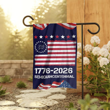 Load image into Gallery viewer, 1776 - 2026 Semiquincentennial Garden Flag