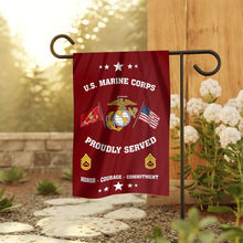 Load image into Gallery viewer, U.S. Marine Corps Garden Flag