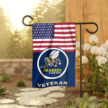 Load image into Gallery viewer, Seabees Veteran Garden Flag