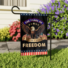 Load image into Gallery viewer, 250 Years of Freedom Garden Flag