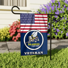 Load image into Gallery viewer, Seabees Veteran Garden Flag