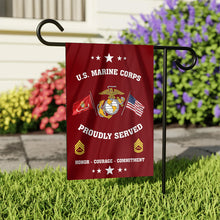 Load image into Gallery viewer, U.S. Marine Corps Garden Flag