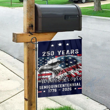 Load image into Gallery viewer, 250 Years Semiquincentennial Garden Flag