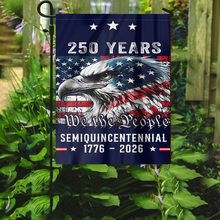 Load image into Gallery viewer, 250 Years Semiquincentennial Garden Flag