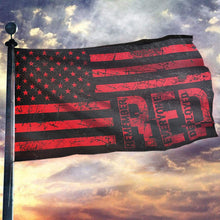 Load image into Gallery viewer, Remember Everyone Deployed American Flag