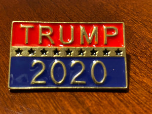 45th President & Trump 2020 Pin - 2pc Trump Pins Combo Deal