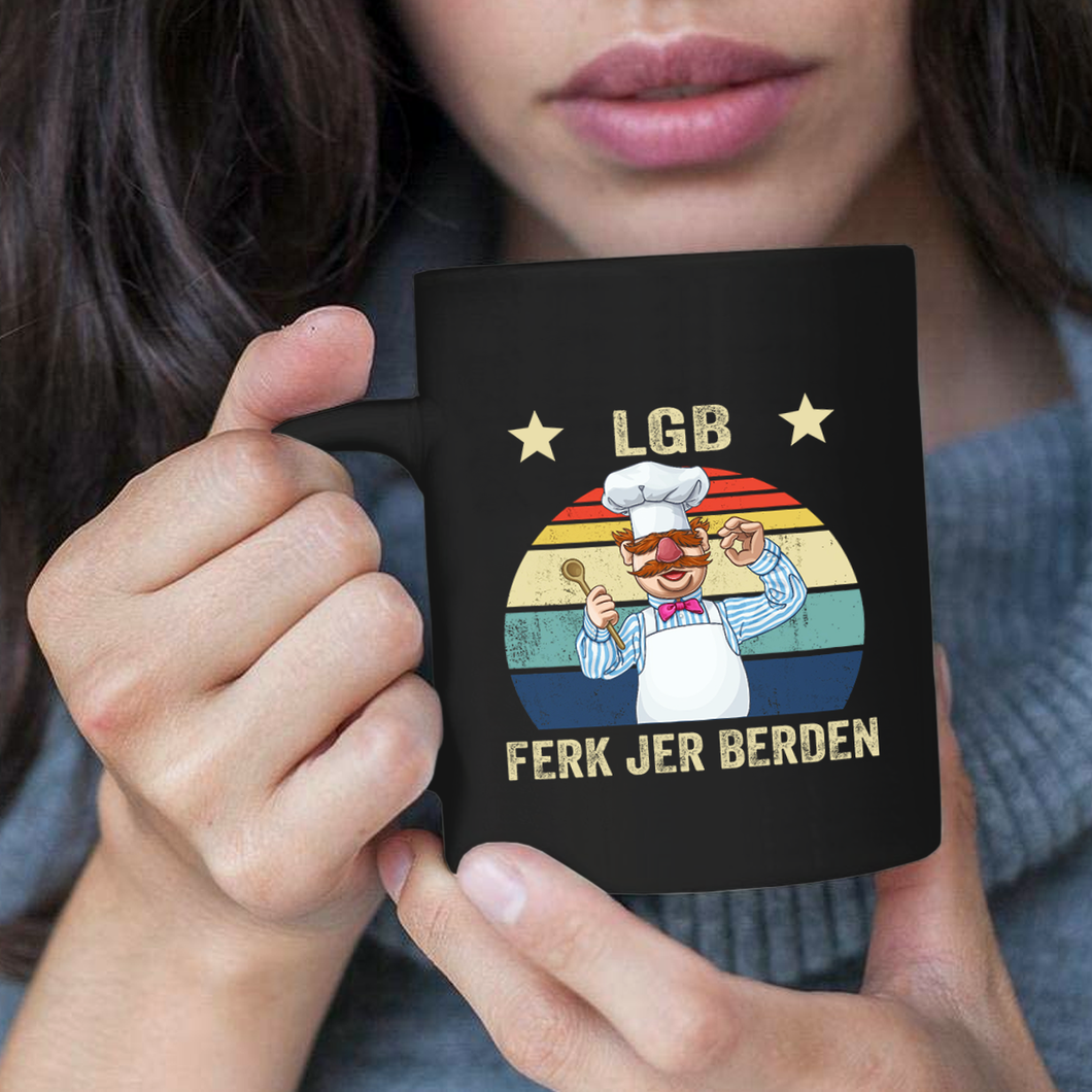 LGB - Ferk Jer Berden 11 oz. Black Mug