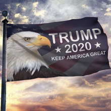 Load image into Gallery viewer, Trump 2020 KAG - American Eagle Flag