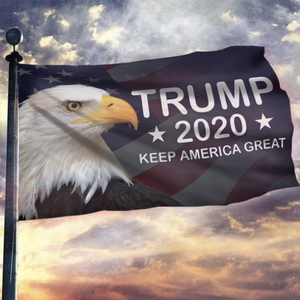 Trump 2020 KAG - American Eagle Flag