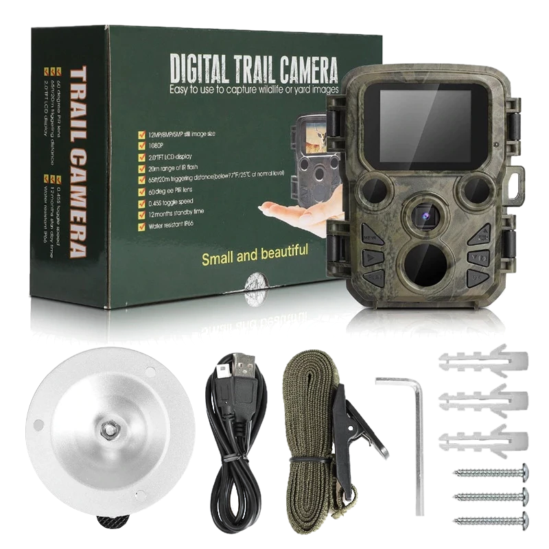 HD Trail Camera with Night Vision Mode