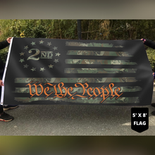 Load image into Gallery viewer, We The People - Camo Orange - 2nd Amendment 4x6&#39; and 5x8&#39; Flag