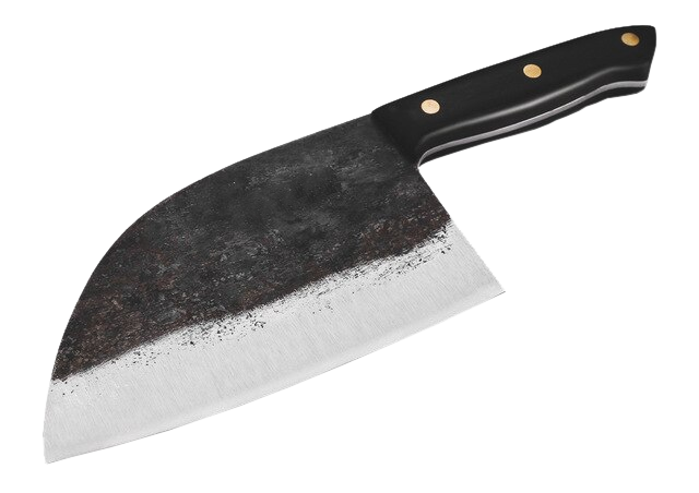 High Carbon Butcher Bone Chopper Knife - Traditional Handmade Forged Knife