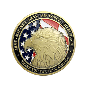 Thank You For Your Service - USA Eagle Veteran Coin (RTL)