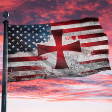 Load image into Gallery viewer, American Crusader Flag