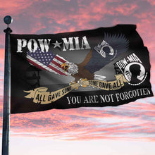 Load image into Gallery viewer, Remember Everyone Deployed American and POW MIA Flag - 2-Pack Bundle