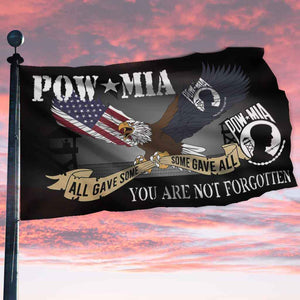 Remember Everyone Deployed American and POW MIA Flag - 2-Pack Bundle