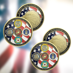 Thank You For Your Service - Veteran Coin - Buy More, Save More Bundle (RTL)