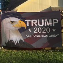 Load image into Gallery viewer, Trump 2020 KAG - American Eagle Flag