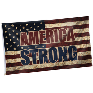Vintage America Strong Flag