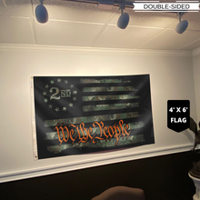 Load image into Gallery viewer, We The People - Camo Orange - 2nd Amendment Flag (RTL)