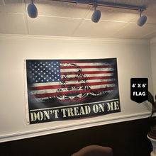 Load image into Gallery viewer, Don&#39;t Tread On Me USA Flag (RTL)